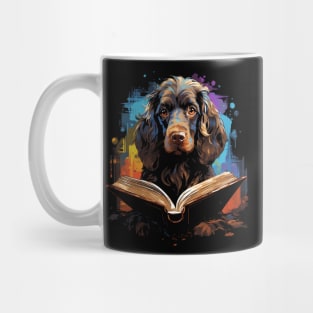 Boykin Spaniel Reads Book Mug